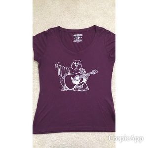 Women’s true religion v neck tee